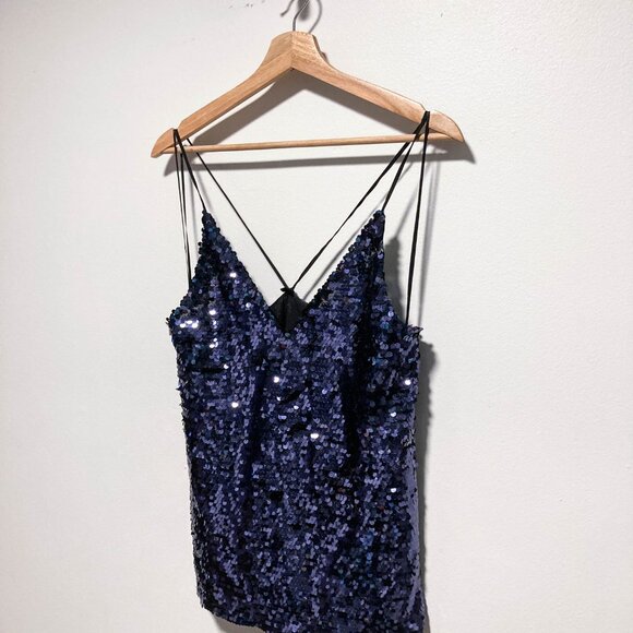 Sequin Party Tank Top - Picture 2 of 10